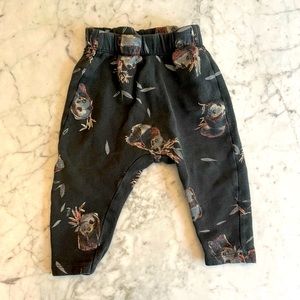 Zara baby panda print pants